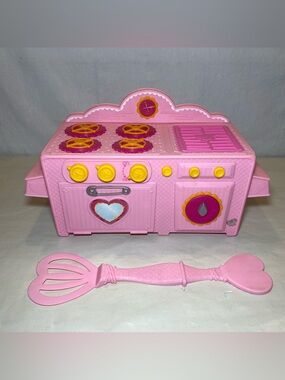 Lalaloopsy Baking Oven Spatula Accessory MGA Entertainment Pink Easy Bake TESTED